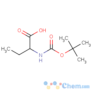 CAS No:34306-42-8 (2S)-2-[(2-methylpropan-2-yl)oxycarbonylamino]butanoic acid