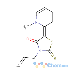 CAS No:34330-15-9 4-Thiazolidinone,5-(1-methyl-2(1H)-pyridinylidene)-3-(2-propen-1-yl)-2-thioxo-