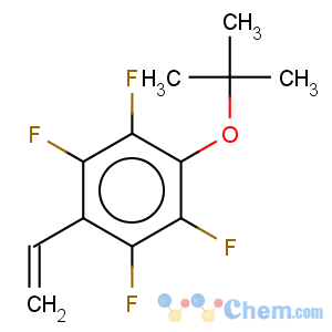 CAS No:343305-41-9 Benzene,1-(1,1-dimethylethoxy)-4-ethenyl-2,3,5,6-tetrafluoro-