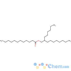 CAS No:34362-27-1 Dodecanoic acid,2-hexyldecyl ester