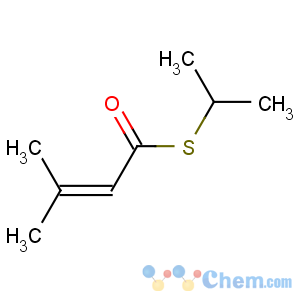 CAS No:34365-79-2 2-Butenethioic acid,3-methyl-, S-(1-methylethyl) ester