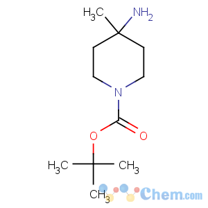 CAS No:343788-69-2 tert-butyl 4-amino-4-methylpiperidine-1-carboxylate