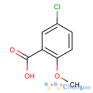 CAS No:3438-16-2 5-chloro-2-methoxybenzoic acid