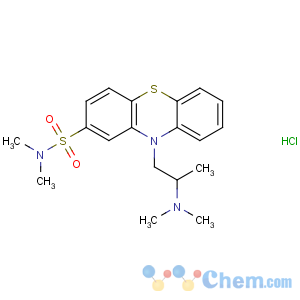 CAS No:34396-64-0 10-[2-(dimethylamino)propyl]-N,<br />N-dimethylphenothiazine-2-sulfonamide