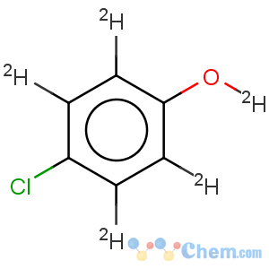 CAS No:344298-84-6 Phen-2,3,5,6-d4-ol-d,4-chloro- (9CI)