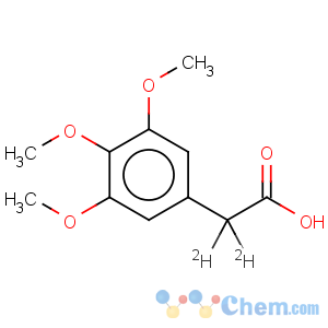 CAS No:344299-45-2 Benzeneacetic-d2 acid,3,4,5-trimethoxy- (9CI)
