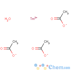 CAS No:34431-47-5 Acetic acid,thulium(3+) salt, tetrahydrate (8CI,9CI)