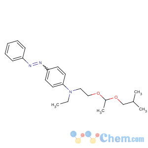 CAS No:34432-92-3 N-ethyl-N-[2-[1-(2-methylpropoxy)ethoxy]ethyl]-4-phenyldiazenylaniline