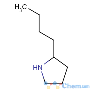 CAS No:3446-98-8 Pyrrolidine,2-butyl-