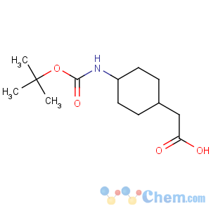 CAS No:344933-31-9 Cyclohexaneacetic acid,4-[[(1,1-dimethylethoxy)carbonyl]amino]-
