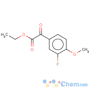CAS No:345-72-2 Ethyl 3-fluoro-4-methoxybenzoylformate