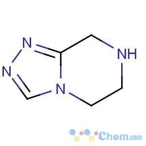 CAS No:345311-09-3 5,6,7,8-tetrahydro-[1,2,4]triazolo[4,3-a]pyrazine