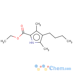 CAS No:34549-87-6 1H-Pyrrole-2-carboxylicacid, 4-butyl-3,5-dimethyl-, ethyl ester