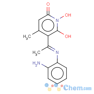 CAS No:345893-91-6 5-[1-[(2-Aminophenyl)imino]ethyl]-1,6-dihydroxy-4-methyl-2(1H)-pyridone