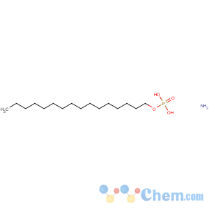CAS No:34591-13-4 1-Hexadecanol,dihydrogen phosphate, monoammonium salt (9CI)