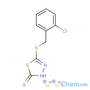 CAS No:345991-75-5 5-[(2-chlorophenyl)methylsulfanyl]-3H-1,3,4-thiadiazole-2-thione