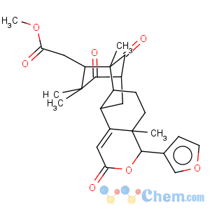 CAS No:3463-88-5 7,11-Methano-2H-cycloocta[f][2]benzopyran-8-aceticacid,4-(3-furanyl)-4,4a,5,6,6a,7,8,9,10,11,12,12a-dodecahydro-4a,7,9,9-tetramethyl-2,10,13-trioxo-,methyl ester, (4R,4aR,7S,8S,11S)-