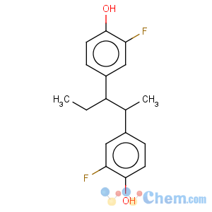CAS No:34633-34-6 Phenol,4,4'-[(1R,2S)-1-ethyl-2-methyl-1,2-ethanediyl]bis[2-fluoro-, rel-