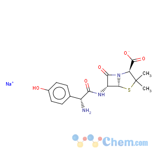 CAS No:34642-77-8 Amoxicillin sodium