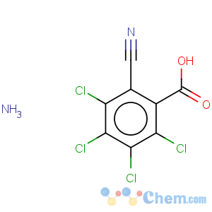 CAS No:34643-39-5 3,4,5,6-Tetrachloro-2-cyanobenzoic acid ammonium salt