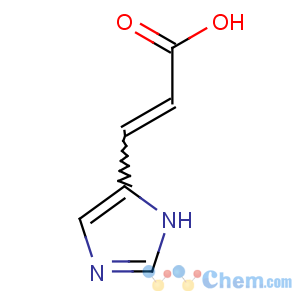 CAS No:3465-72-3 (2E)-3-(1H-Imidazole-4-yl)propenoic acid