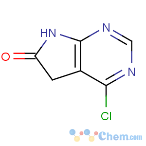 CAS No:346599-63-1 4-chloro-5,7-dihydropyrrolo[2,3-d]pyrimidin-6-one