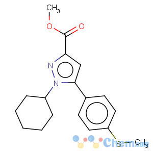 CAS No:346684-16-0 methyl 1-cyclohexyl-5-(4-methylsulfanyl-phenyl)-1h-pyrazole-3-carboxylate