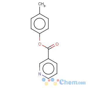 CAS No:3468-51-7 3-Pyridinecarboxylic acid, 4-methylphenyl ester