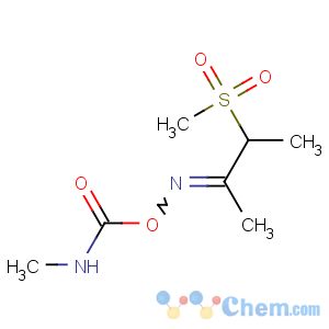 CAS No:34681-23-7 [(E)-3-methylsulfonylbutan-2-ylideneamino] N-methylcarbamate