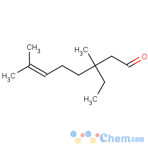 CAS No:34687-43-9 6-Octenal,3-ethyl-3,7-dimethyl-