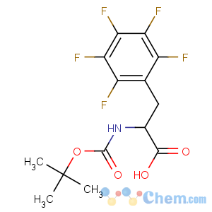 CAS No:34702-60-8 (2S)-2-[(2-methylpropan-2-yl)oxycarbonylamino]-3-(2,3,4,5,<br />6-pentafluorophenyl)propanoic acid