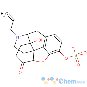 CAS No:34707-87-4 (5alpha)-14-hydroxy-6-oxo-17-prop-2-en-1-yl-4,5-epoxymorphinan-3-yl hydrogen sulfate
