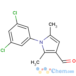 CAS No:347331-67-3 1H-Pyrrole-3-carboxaldehyde,1-(3,5-dichlorophenyl)-2,5-dimethyl-