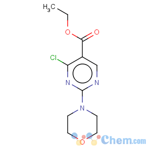CAS No:34750-23-7 ethyl 4-chloro-2-morpholinopyrimidine-5-carboxylate
