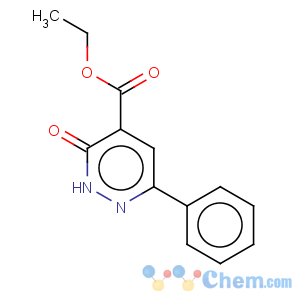 CAS No:34753-27-0 4-Pyridazinecarboxylicacid, 2,3-dihydro-3-oxo-6-phenyl-, ethyl ester
