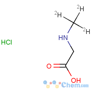 CAS No:347840-04-4 Glycine,N-(methyl-d3)-, hydrochloride (9CI)