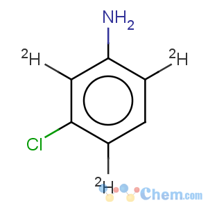CAS No:347840-11-3 Benzen-2,4,6-d3-amine,3-chloro-