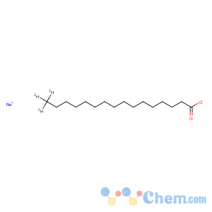 CAS No:347841-37-6 Hexadecanoic-14,14,14-d3acid, sodium salt (9CI)