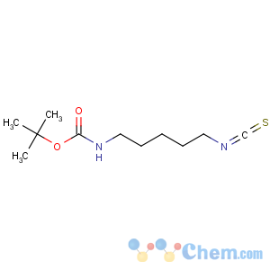 CAS No:347890-46-4 Carbamic acid,(5-isothiocyanatopentyl)-, 1,1-dimethylethyl ester (9CI)