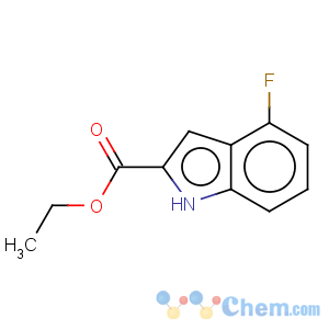 CAS No:348-32-3 1H-Indole-2-carboxylicacid, 4-fluoro-, ethyl ester