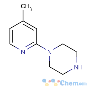 CAS No:34803-67-3 1-(4-methylpyridin-2-yl)piperazine