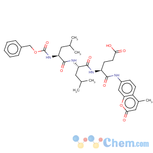 CAS No:348086-66-8 L-a-Glutamine,N-[(phenylmethoxy)carbonyl]-L-leucyl-L-leucyl-N-(4-methyl-2-oxo-2H-1-benzopyran-7-yl)-