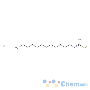 CAS No:3482-54-0 Carbamimidothioic acid,dodecyl ester, monohydrochloride (9CI)