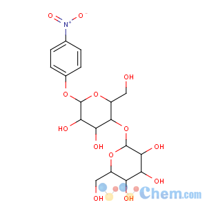 CAS No:3482-57-3 4-Nitrophenyl beta-D-cellobioside p-Nitrophenyl b-cellobioside4-Nitrophenyl beta-D-cellobioside p-Nitrophenyl b-cellobioside Cellobioside, p-nitrophenyl, b-D- (8CI) p-Nitrophenyl cellobioside