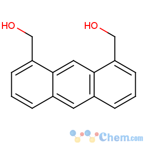 CAS No:34824-20-9 [8-(hydroxymethyl)anthracen-1-yl]methanol