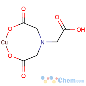 CAS No:34831-02-2 Hydrogen [N,N-Bis(Carboxymethyl)Glycinato(3-)-N,O,O',O'']Cuprate(1-)