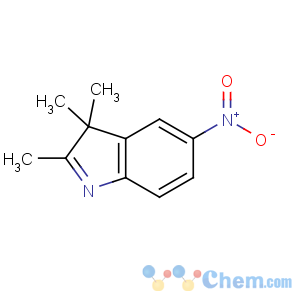 CAS No:3484-22-8 2,3,3-trimethyl-5-nitroindole