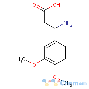 CAS No:34841-09-3 3-amino-3-(3,4-dimethoxyphenyl)propanoic acid