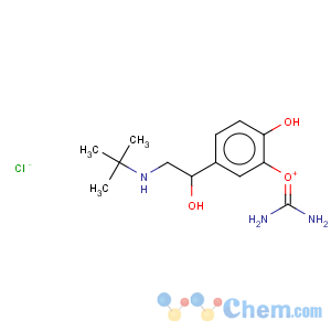 CAS No:34866-46-1 Urea,N-[5-[2-[(1,1-dimethylethyl)amino]-1-hydroxyethyl]-2-hydroxyphenyl]-,hydrochloride (1:1)