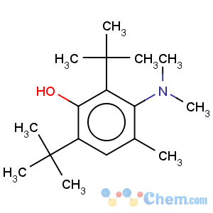 CAS No:34869-49-3 Phenol,3-(dimethylamino)-2,6-bis(1,1-dimethylethyl)-4-methyl-